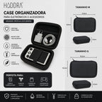 Case Retangular Estojo Organizador | Tamanho G - Preto