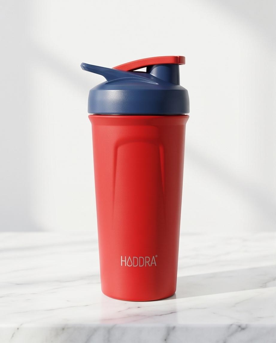 Coqueteleira Térmica Hiddra Vibe 600ml - HC610 Vermelho