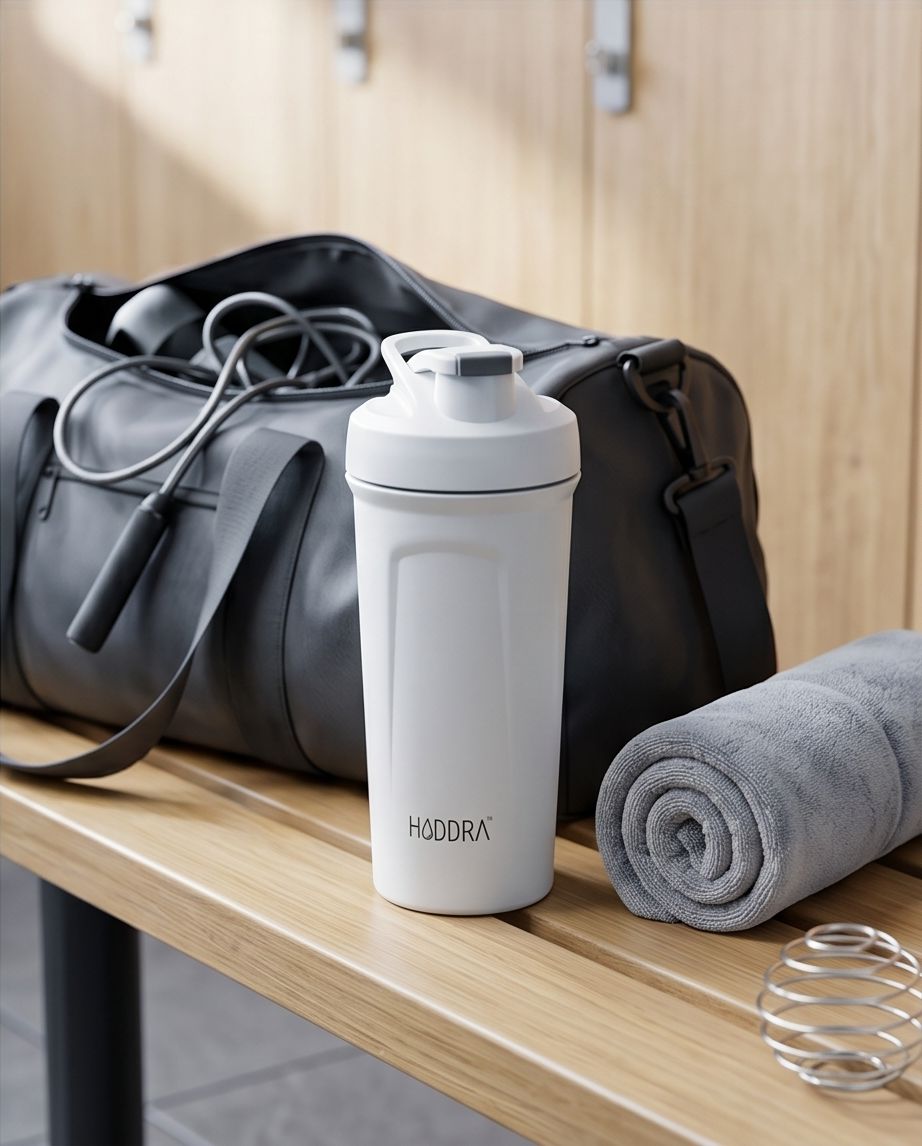 Coqueteleira Térmica Hiddra Vibe 600ml - HC610 Branco