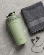 Coqueteleira Térmica Hiddra Vibe 600ml - HC610 Verde Militar