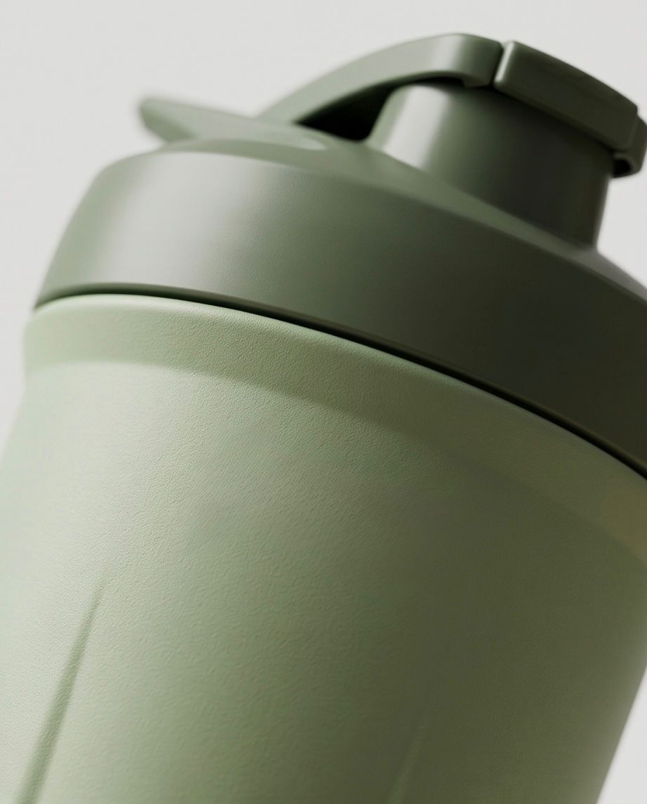 Coqueteleira Térmica Hiddra Vibe 600ml - HC610 Verde Militar