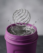 Coqueteleira Térmica Hiddra Vibe 600ml - HC610 Orquídea