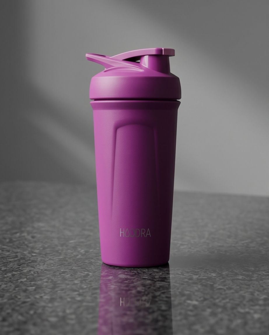 Coqueteleira Térmica Hiddra Vibe 600ml - HC610 Orquídea