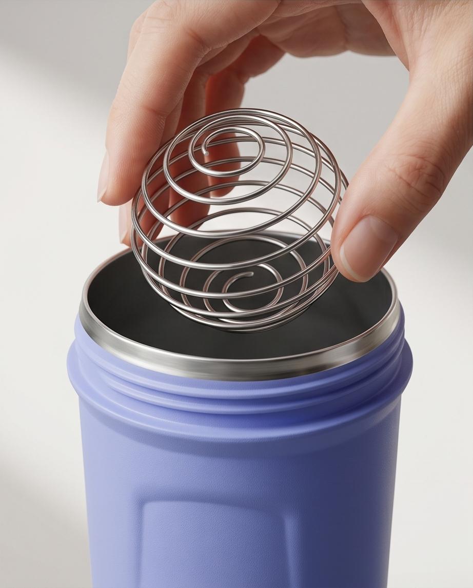 Coqueteleira Térmica Hiddra Vibe 600ml - HC610 Lavanda
