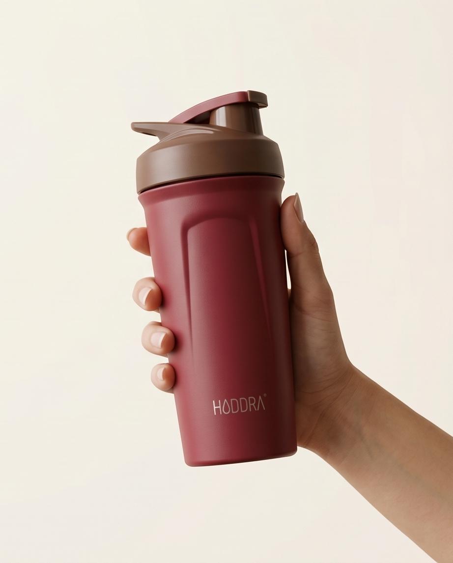 Coqueteleira Térmica Hiddra Vibe 600ml - HC610 Vinho