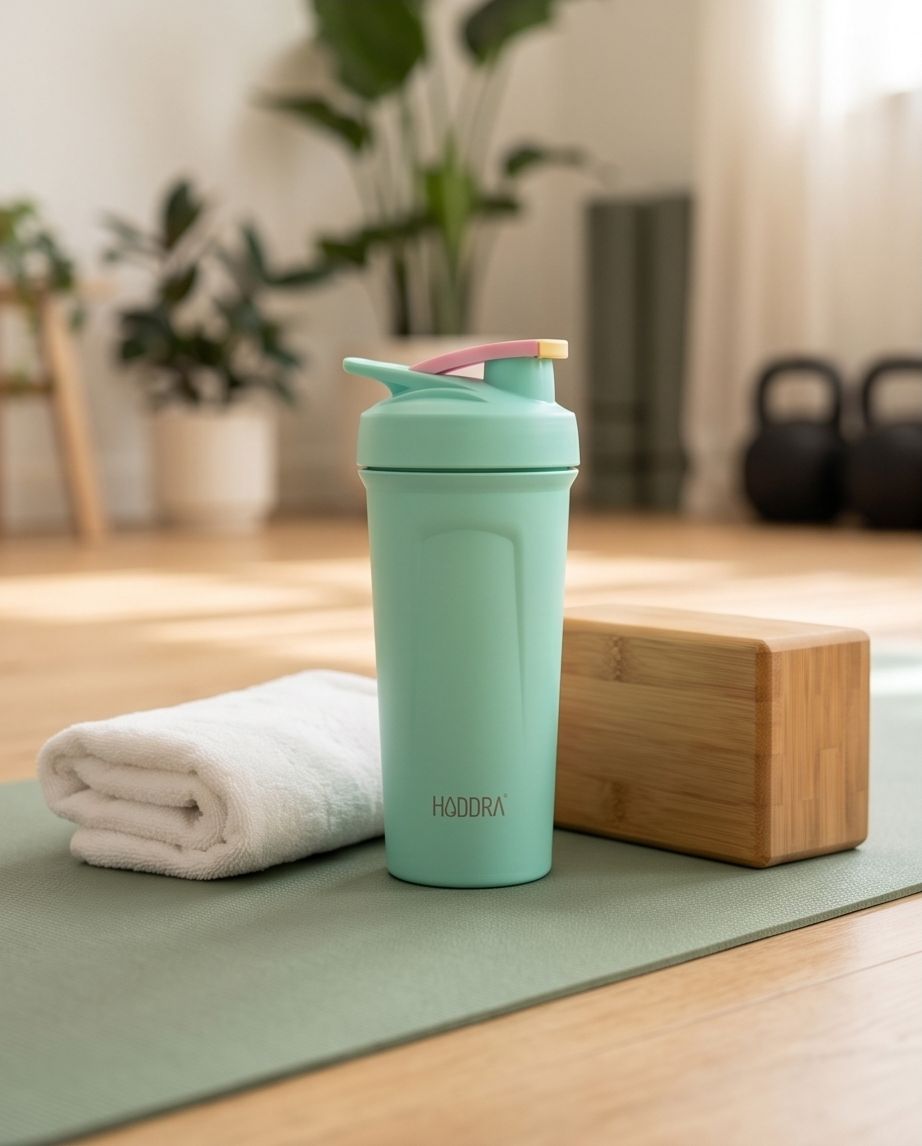 Coqueteleira Térmica Hiddra Vibe 600ml - HC610 Turquesa