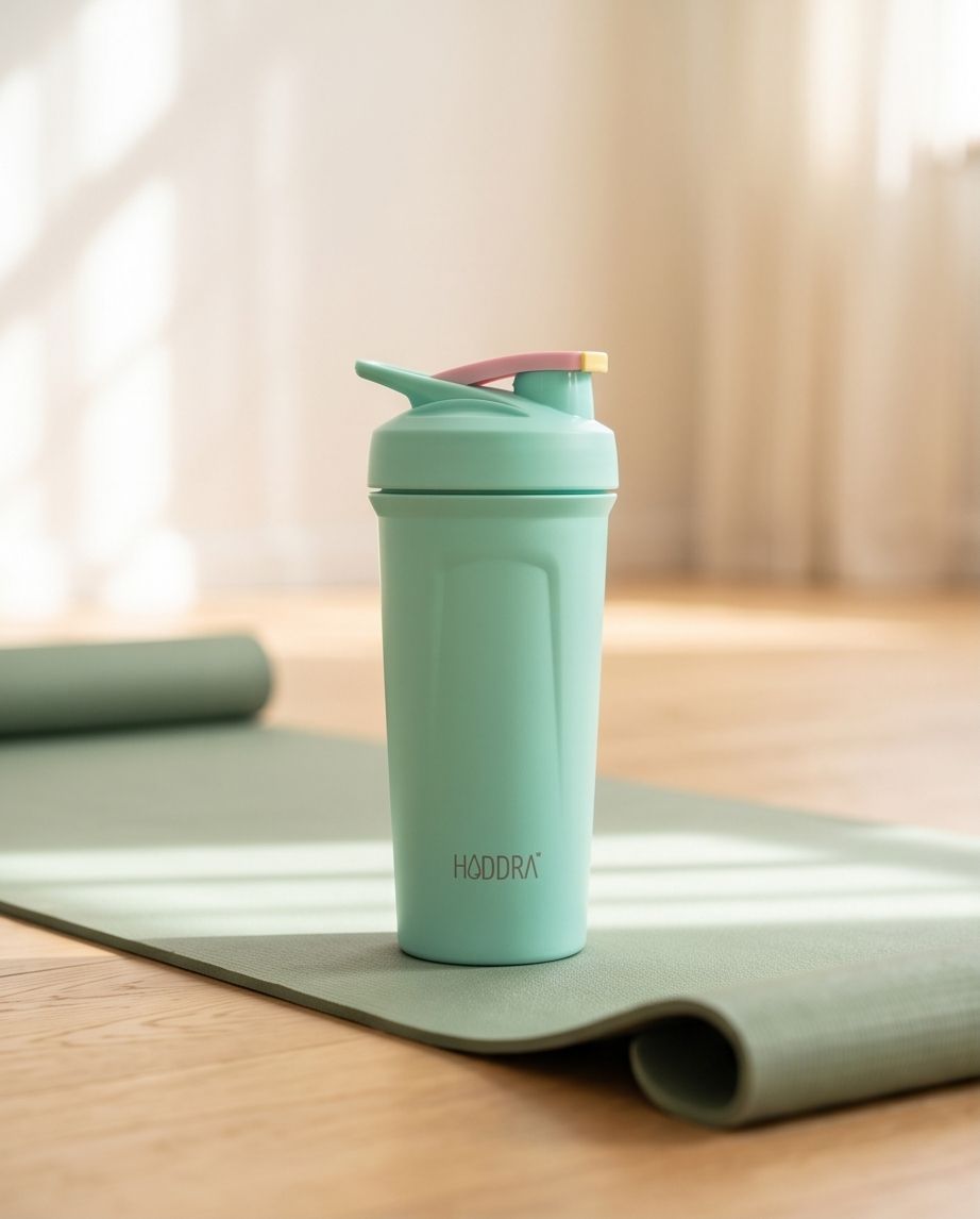 Coqueteleira Térmica Hiddra Vibe 600ml - HC610 Turquesa
