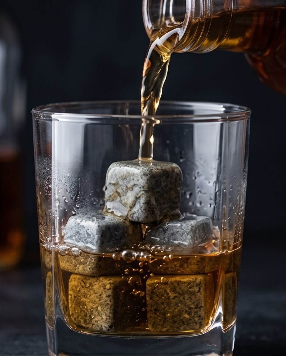 Copo de Vidro Kit Drink 5 Peças para Whisky e Bebidas