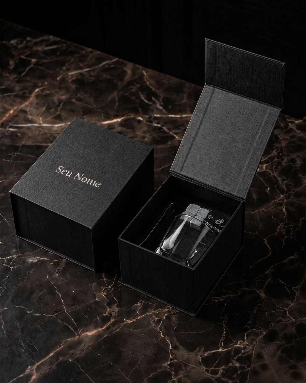 Copo de Vidro Kit Drink 5 Peças para Whisky e Bebidas