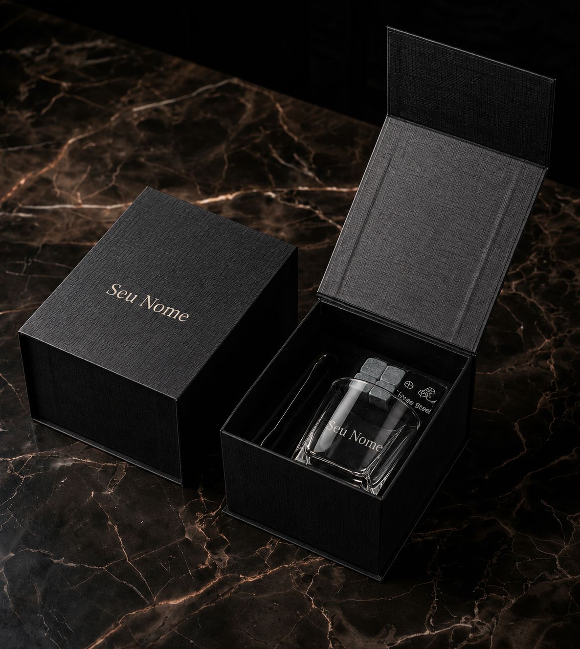 Copo de Vidro Kit Drink 5 Peças para Whisky e Bebidas