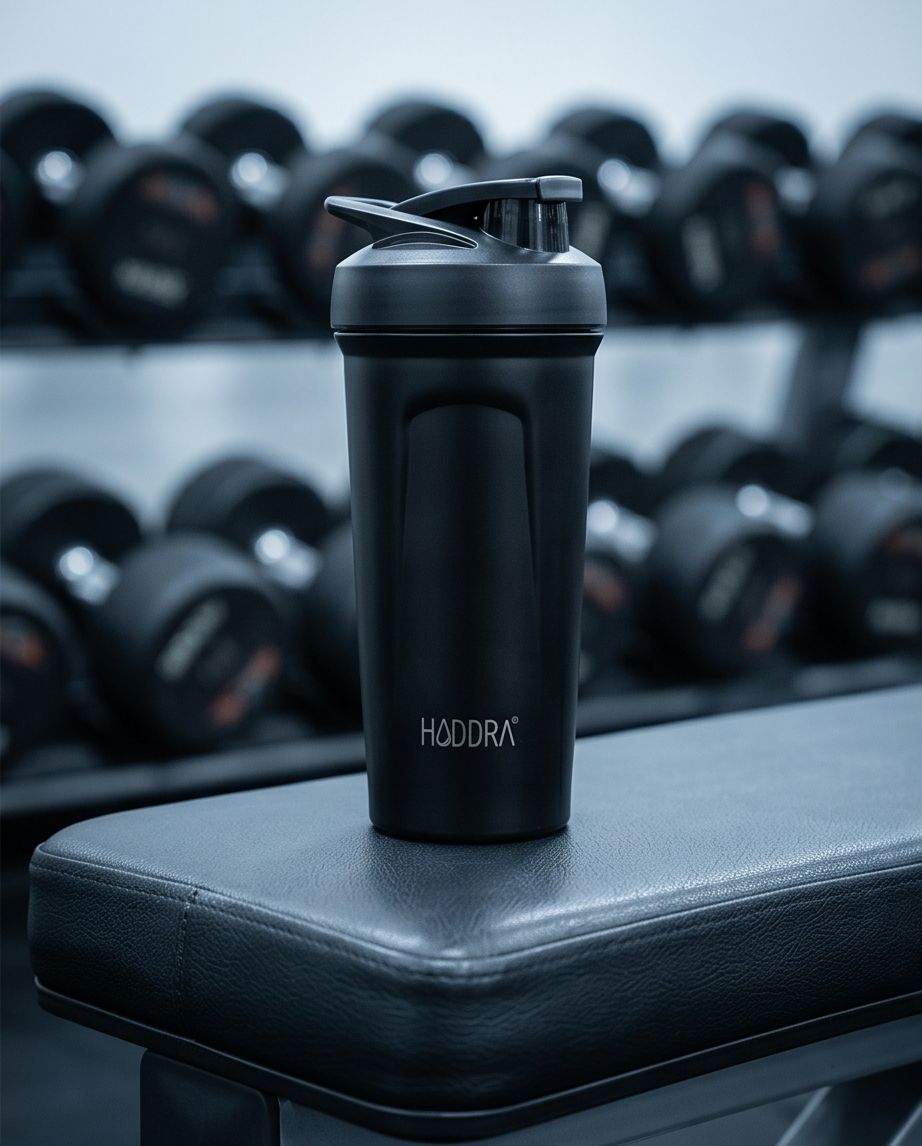 Coqueteleira Térmica Hiddra Vibe 600ml - HC610 Preto | Kit 10 unidades