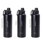 Garrafa Térmica Hiddra Perolada - 600ml Azul Claro
