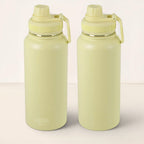 Garrafa Térmica Hiddra 1000ml - Amarelo Claro
