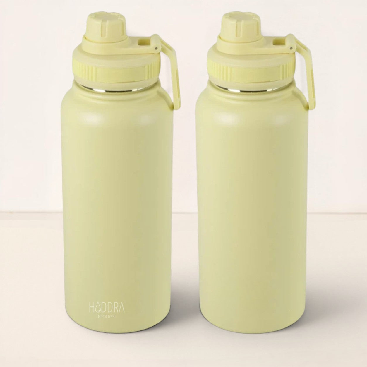 Garrafa Térmica Hiddra 1000ml - Amarelo Claro