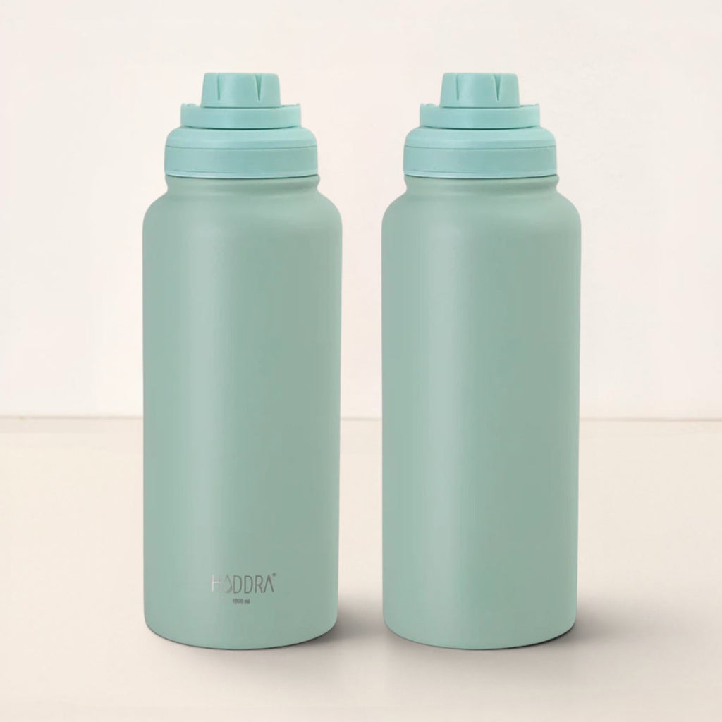 Garrafa Térmica Hiddra Wave - 1000ml | Verde Água