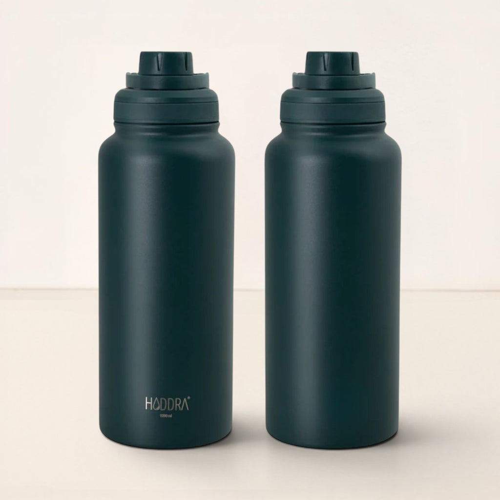 Garrafa Térmica Hiddra Wave - 1000ml | Verde Escuro