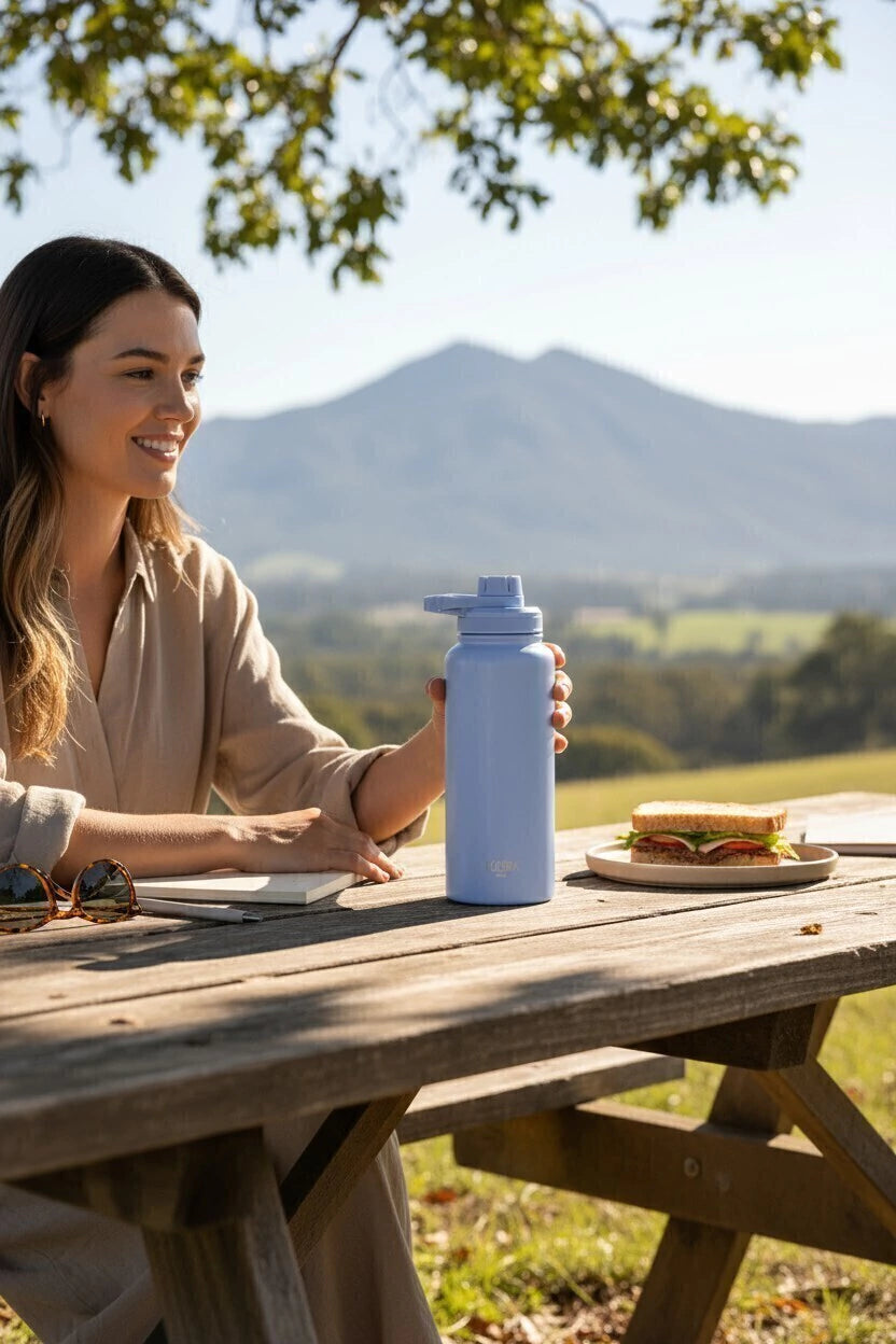 Garrafa Térmica Hiddra Wave - 1000ml | Lilás