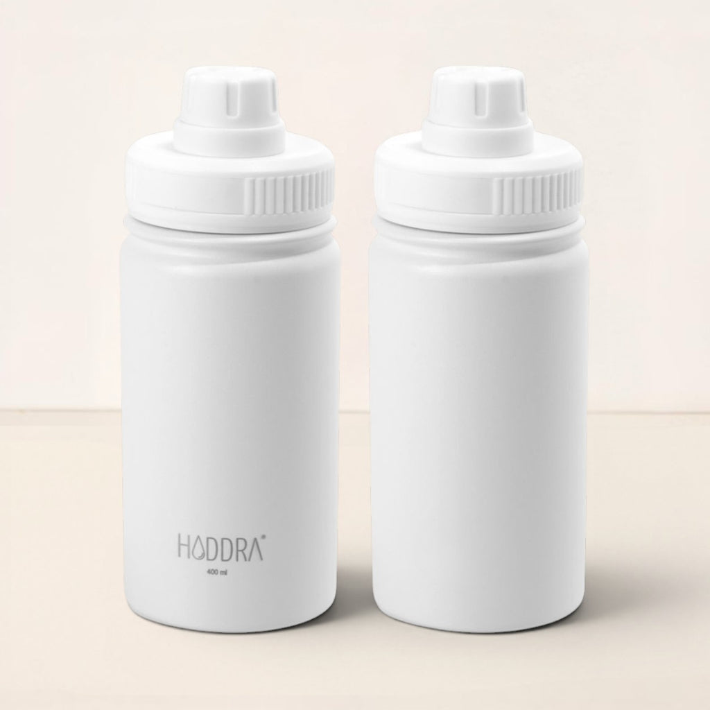 Garrafa Térmica Hiddra Kids 400ml - Branco