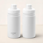 Garrafa Térmica Hiddra Kids 400ml - Branco
