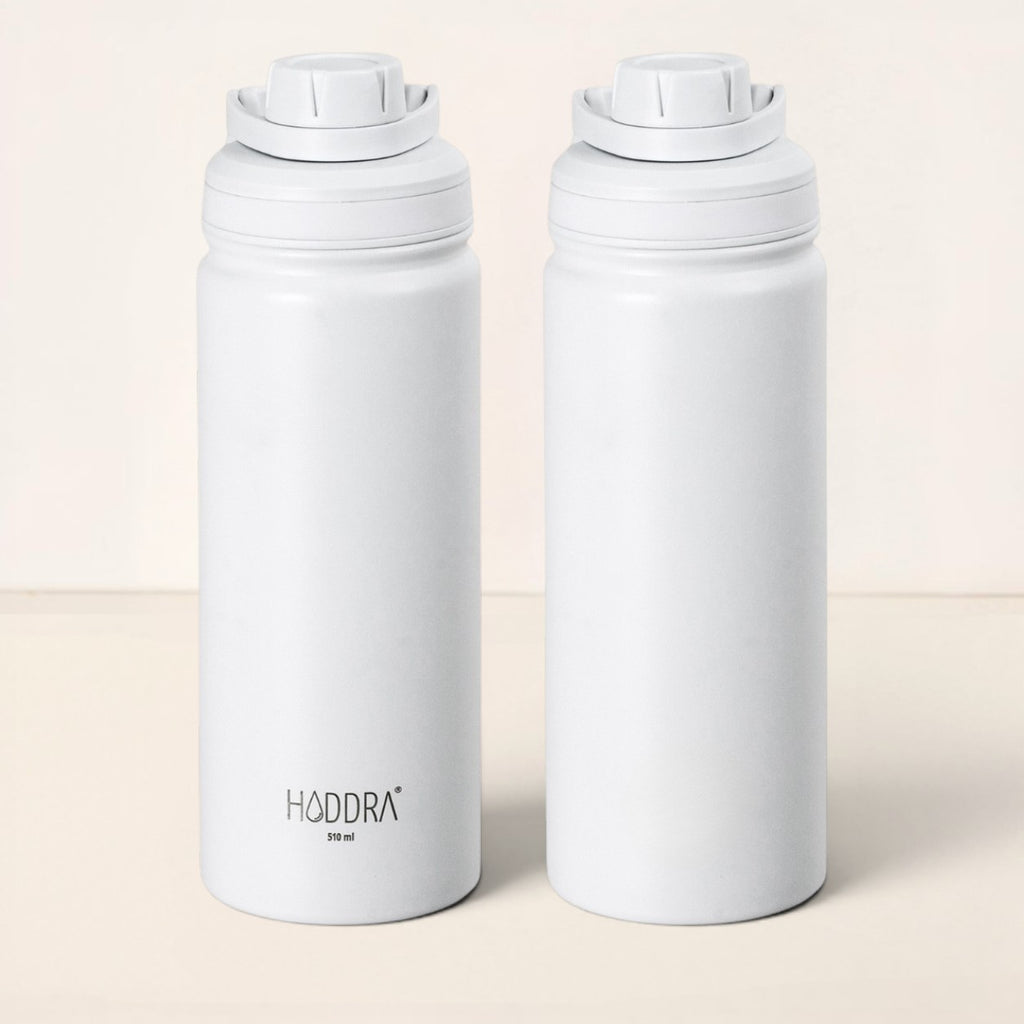 Garrafa Térmica Hiddra Wave - 510ml | Branco