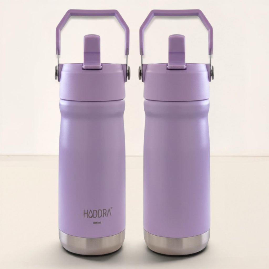 Garrafa Térmica Hiddra 550mL com Canudo  | Lilás