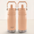 Garrafa Térmica Hiddra 550mL com Canudo  | Pêssego