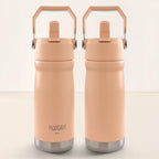 Garrafa Térmica Hiddra 550mL com Canudo  | Pêssego