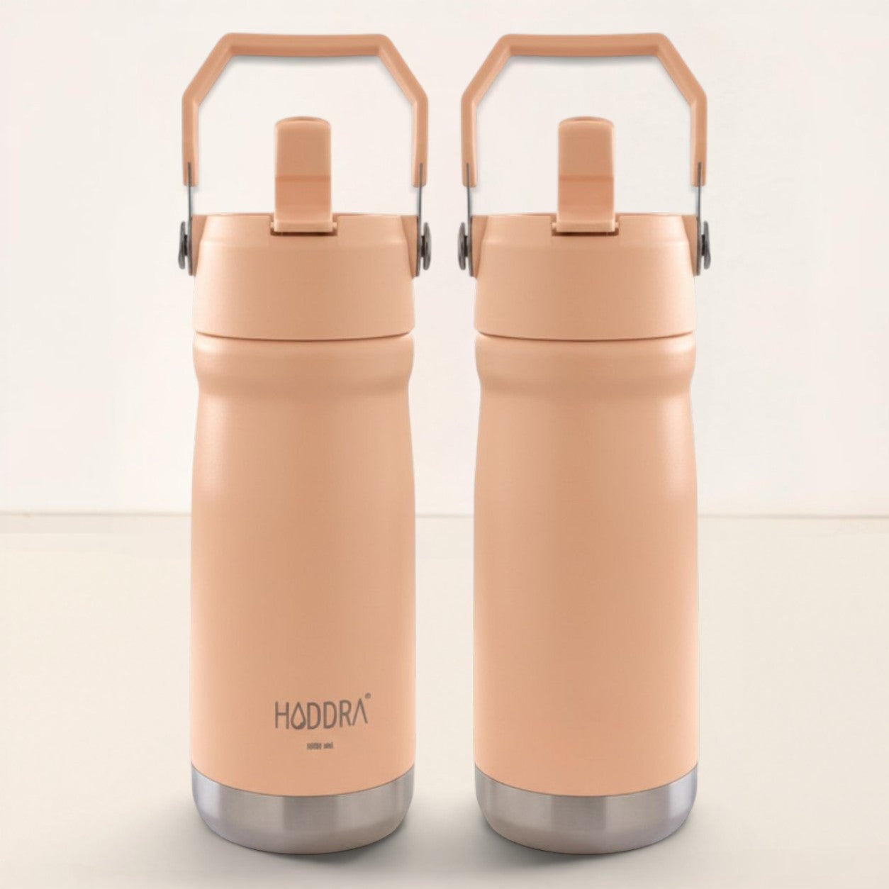 Garrafa Térmica Hiddra 550mL com Canudo  | Pêssego