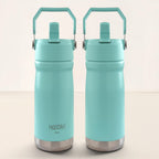 Garrafa Térmica Hiddra 550mL com Canudo  | Turquesa