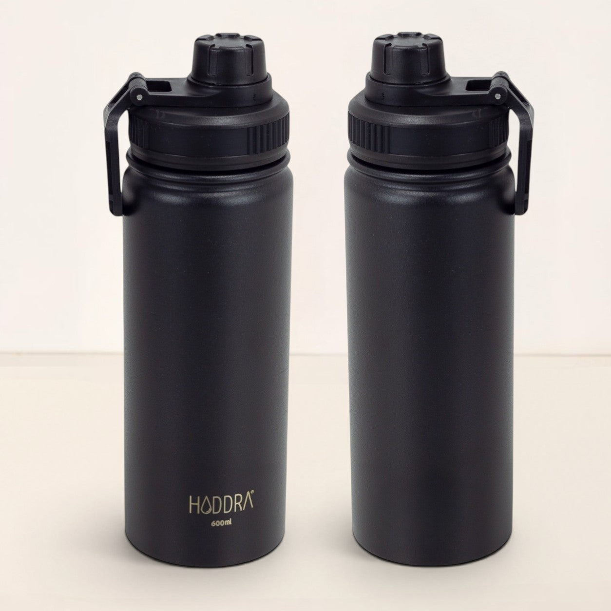 Garrafa Térmica Hiddra 600ml - H600 Preto | KIT 10 unidades