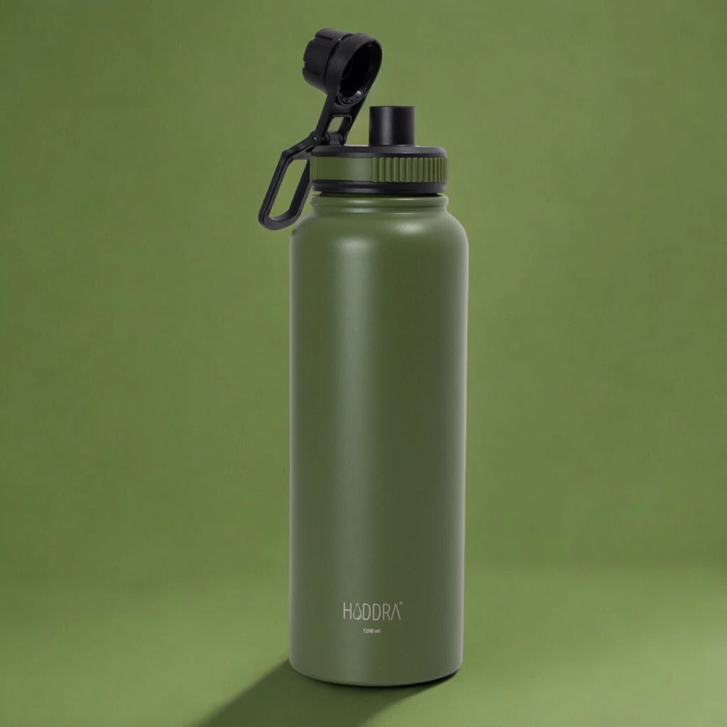 Garrafa Térmica Hiddra - 1200ml | Verde Militar