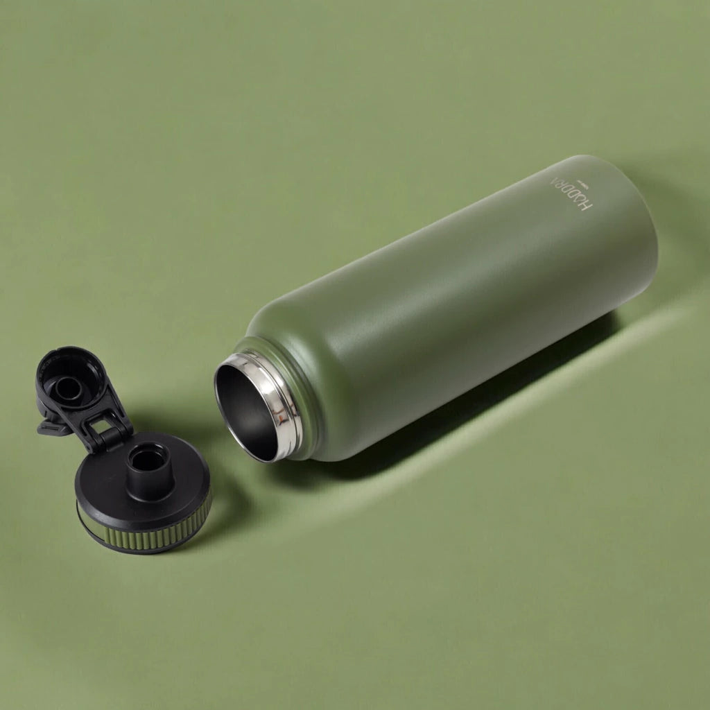Garrafa Térmica Hiddra - 1200ml | Verde Militar