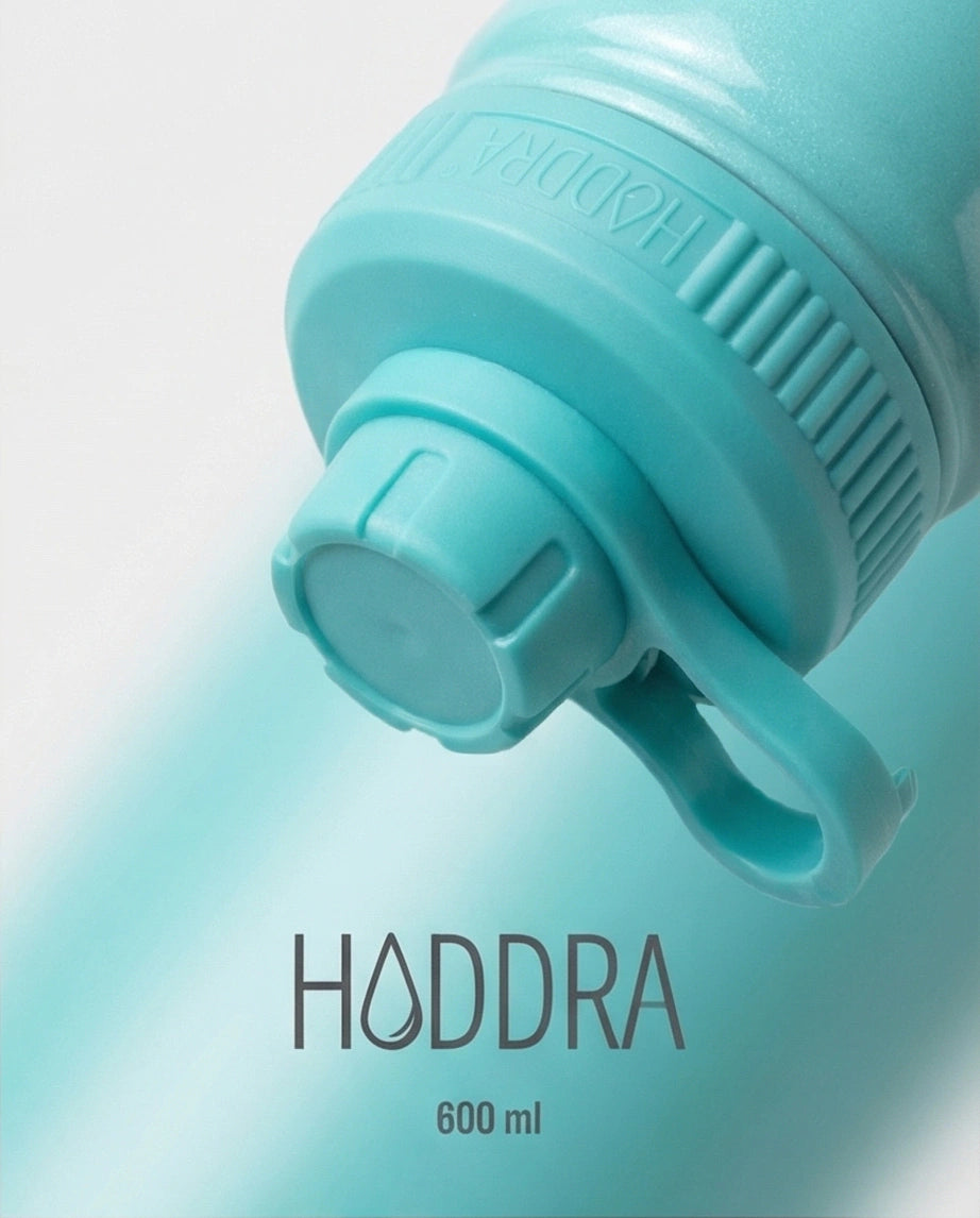 Garrafa Térmica Hiddra Perolada - 600ml Turquesa