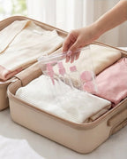 Kit Viagem com 6 Peças + Necessaire - Rosa
