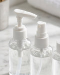 Kit Viagem Com 6 Peças + Necessaire Ziplock - Branco