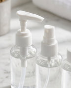 Kit Viagem Com 6 Peças + Necessaire Ziplock - Branco