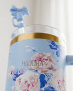 Copo Térmico 1200ml Coleção Jardim Secreto Hiddra - AZUL