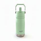 Garrafa Térmica Hiddra 550mL com Canudo  | Verde Claro