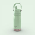 Garrafa Térmica Hiddra 550mL com Canudo  | Verde Claro