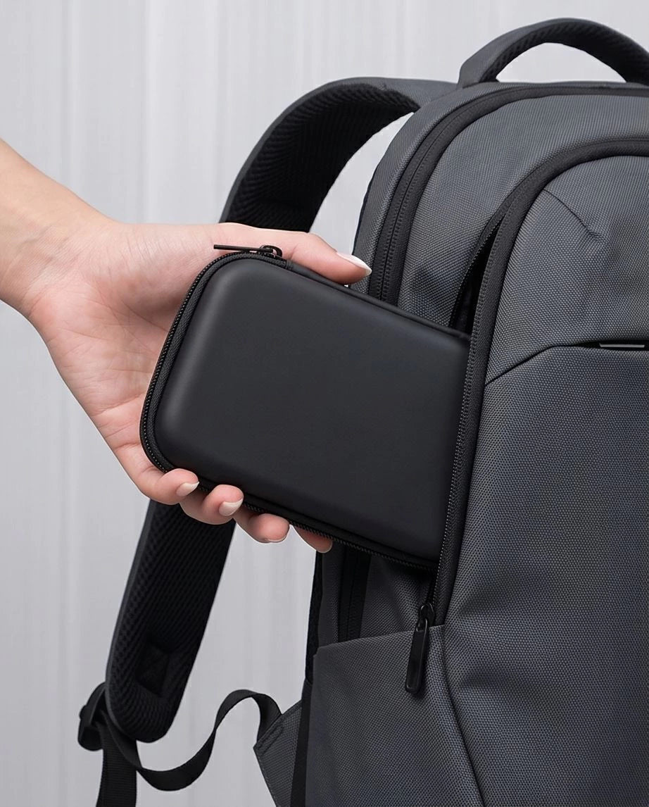 Case Retangular Estojo Organizador | Tamanho G - Preto