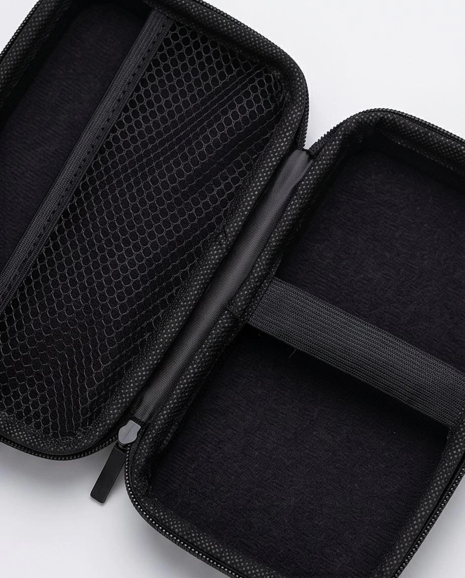 Case Retangular Estojo Organizador | Tamanho G - Preto